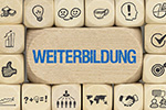 Schriftzug Weiterbildung